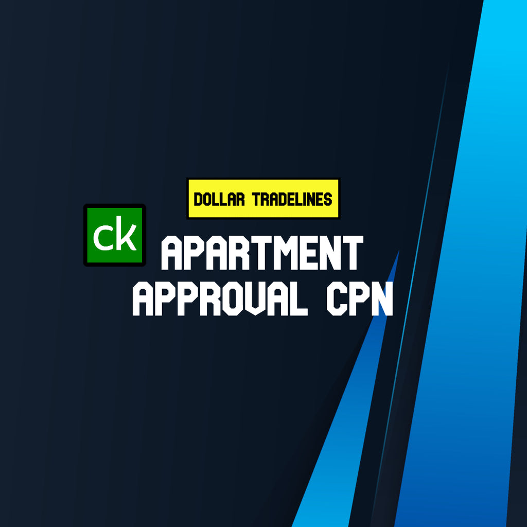 Apartment Approval CPN Dollar Tradelines